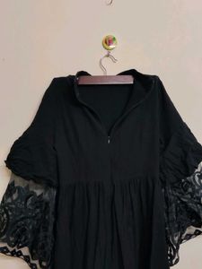 Elegant Black Lace Dress