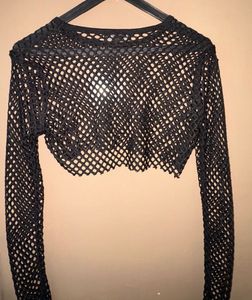 Party Wear Mesh Top