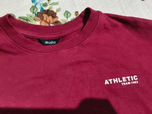 👉Zudio Maroon co-ord athletic set💪