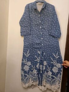Gorgeous Blue Biba Kurta