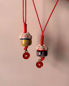 Maneki Neko Phone Cords - Price For Single Piece.