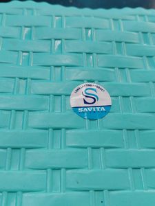 Blue Plastic Stool