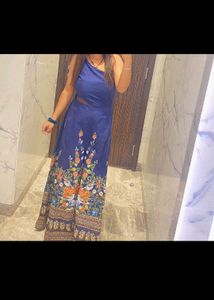Floral Print Maxi Dress