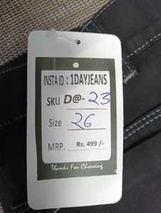 D@23 Size-26 Straight jeans
