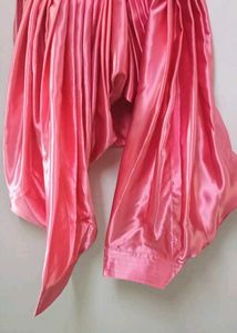 Satin Salwar Suit Pink