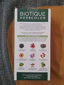 Biotique Herbcolor - 3N Darkest Brown