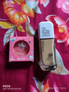 Foundation And Blush Combo