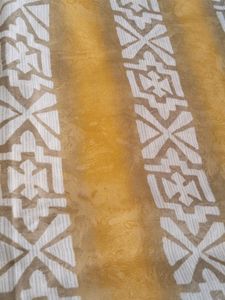 Selling  Fast Cotton Yellow &amp; White  Fabric