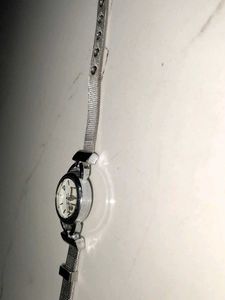 Silver Wrist Watch