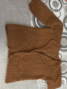 Crochet Knit Cardigan