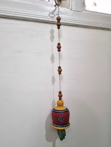 handcrafted terracotta decorative hanging bell