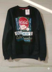 Retro Coca-Cola Graphic Sweatshirt
