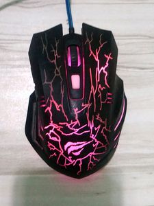 HAVIT GAMING MOUSE WITH 7 COLOURS
