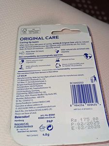 Nivea &amp; Vaseline Lip Care Duo