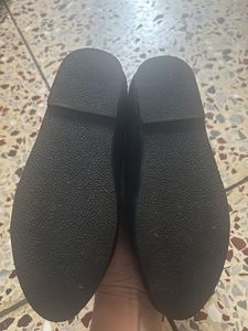 Stylish Black Loafers for 4-5 yrs