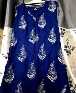Zudio Indigo Paisley Kurta