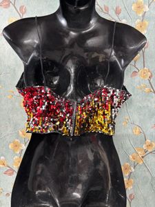 Women Sequin Bralette