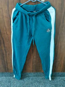 Max Green and White Joggers
