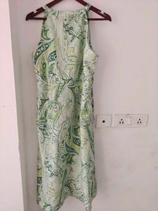 Green Paisley Dress
