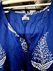 Zudio Indigo Paisley Kurta
