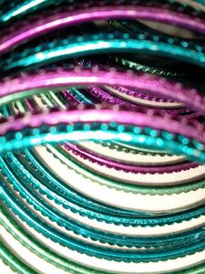 Colour Full Oxidised Chudiya