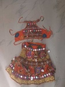 Orange Chaniya Chodi