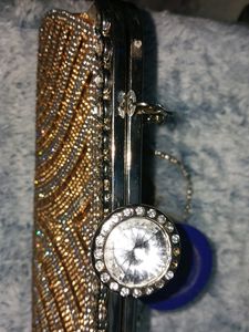 Golden Sling Bag