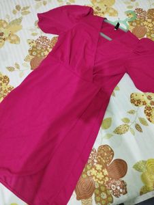 Chic Pink Mini Dress