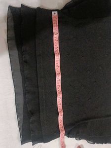 Elegant Black Layered Top