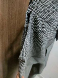 Grey Textured Trousers🤍