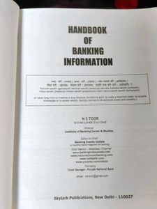Banking Information Handbook