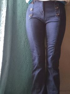 TOKYO TALKIES BELL BOTTOM WOMEN&#39;S JEANS.