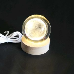Moon 3D Crystal Ball light