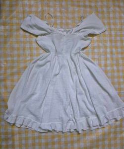 Pinteresty Coquette Fairy Croset White Dress
