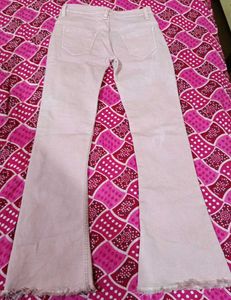 Denim Peach Strechable Jeans