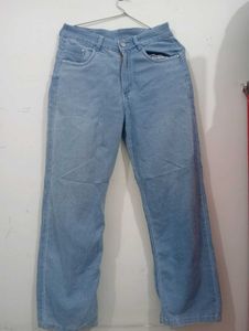 Light Wash Wide Leg Jeans