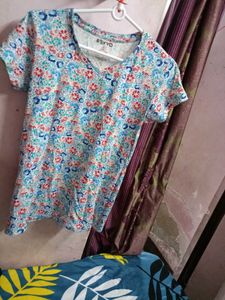 Floral Print Tee
