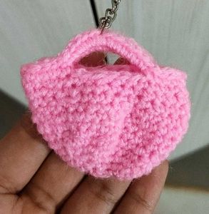 handmade crochet keychain🧶