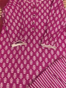 Two piece suit cotton fabric