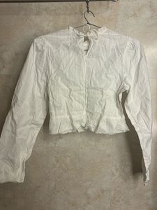 H&amp;M Korean White Blouse