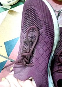 Burgundy Sneakers