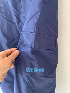 Blue Cargo Pants