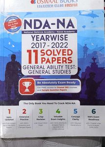 NDA-NA Yearwise 2017-2022 Solved Papers