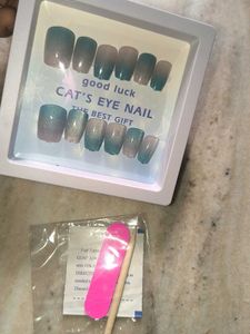 SALE 🆕🎄🎅Cat Eye Press-On Nails - New