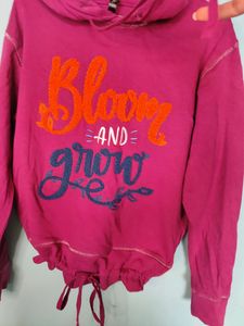 Sweatshirt With Thread Detail
