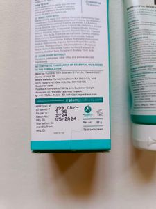 Plum Cica &amp; Hyaluronic Acid Sunscreen SPF 50