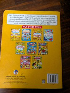 First Sight Words Book And Activity Cards