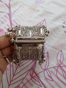 Oxidised Silver Bangle