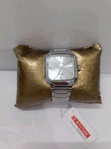 Titan Quartz Silver Watch