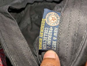 black cap with Chrome accessories